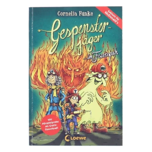 Gespensterjäger im Feuerspuk af Cornelia Funke (Bog)