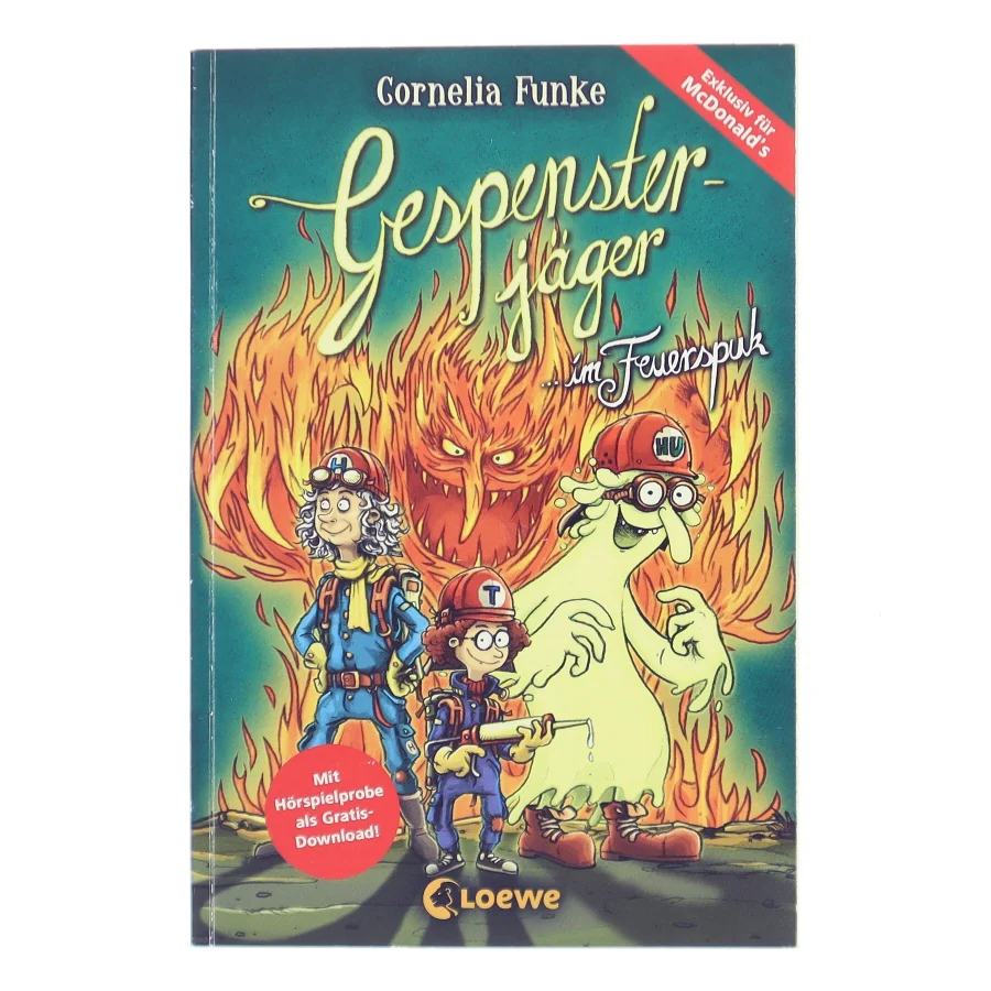 Gespensterjäger im Feuerspuk af Cornelia Funke (Bog)
