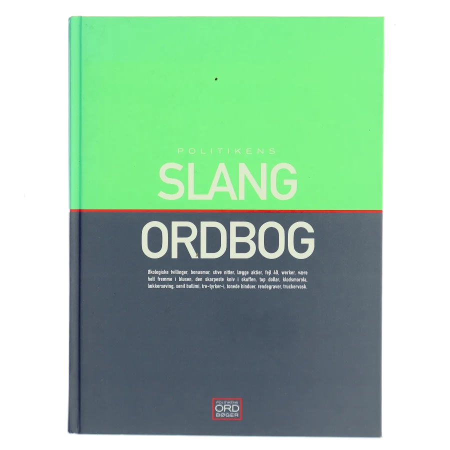 Politikens slang ordbog (Bog)