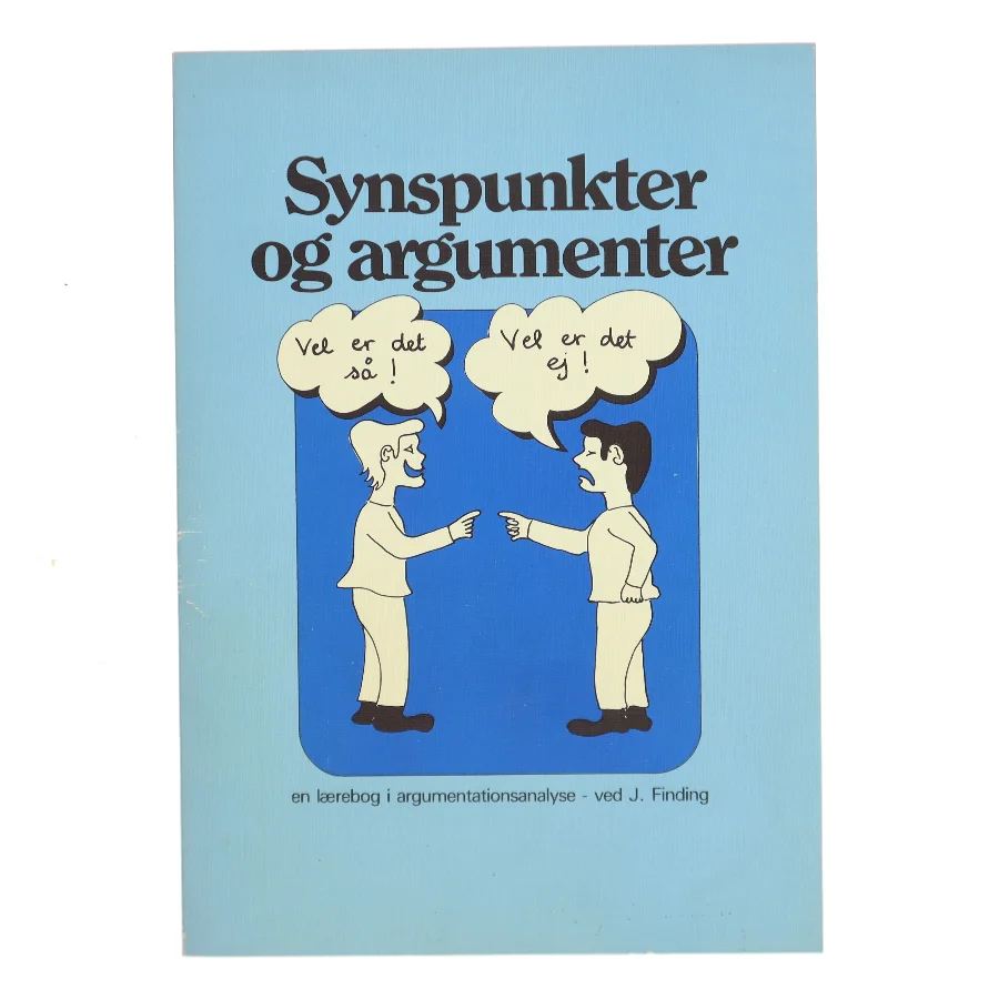 Synspunkter og argumenter af J. Finding (Bog)