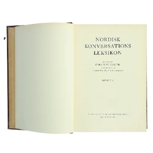 Nordisk Konversations Leksikon. Bind VII af Harald W. Moller (Bog)