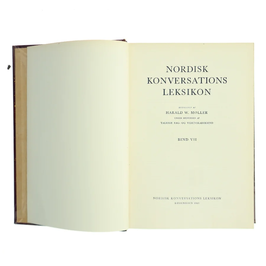 Nordisk Konversations Leksikon. Bind VII af Harald W. Moller (Bog)