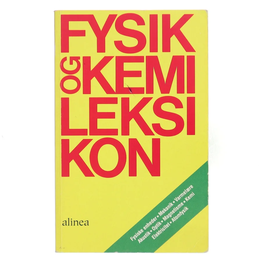Fysik og kemi leksikon af B. Østergaard Pedersen (Bog)