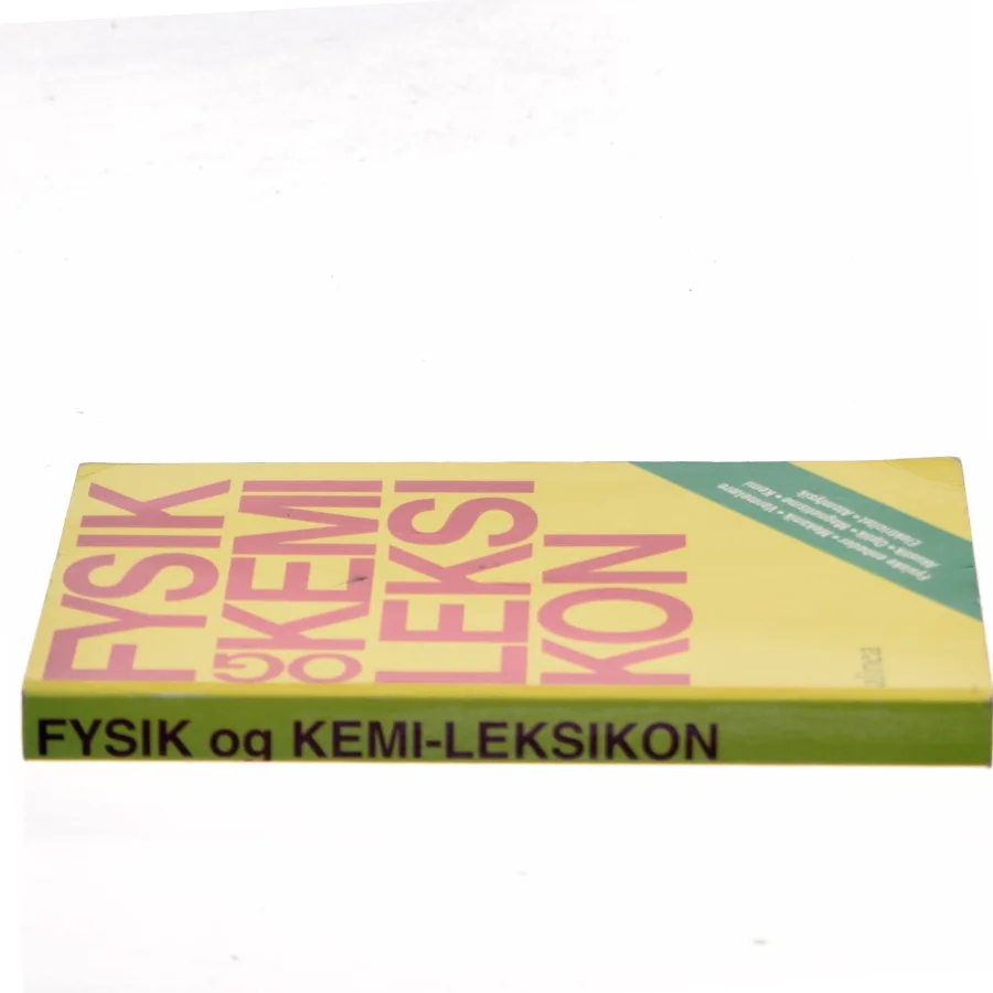 Fysik og kemi leksikon af B. Østergaard Pedersen (Bog)