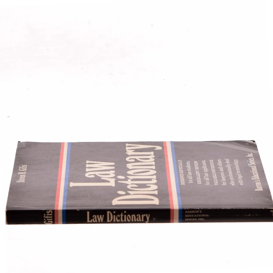 Law Dictionary af Steven H. Gifis (Bog)