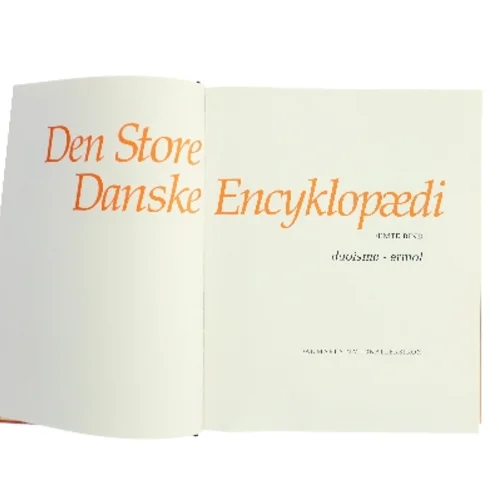 Den Store Danske Encyklopædi. Femte bind: daoisme - ermol af Danmarks Nationalleksikon (Bog)
