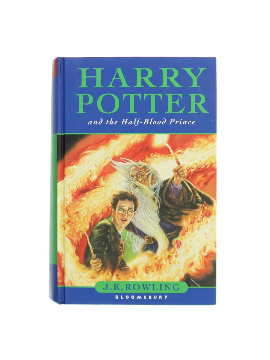 Forsiden af Harry Potter and the half-blood prince af J.K. Rowling