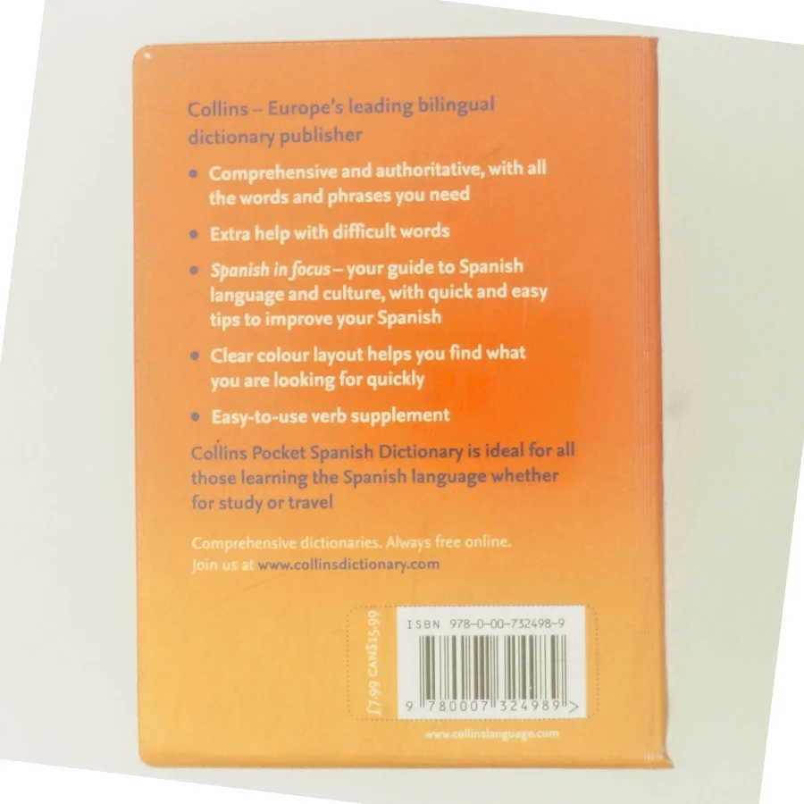 Collins Pocket Spanish Dictionary af Collins Dictionaries (Bog)