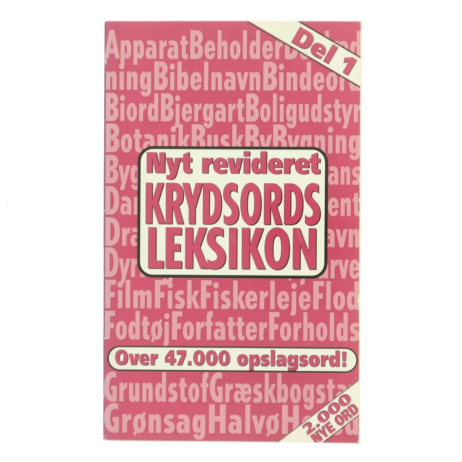 Nyt revideret krydsordsleksikon. Del 1 af Uoplyst (Bog)