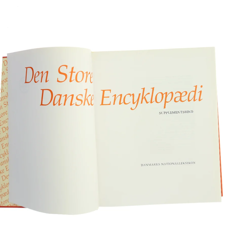 Den Store Danske Encyklopædi. Supplementsbind af Danmarks Nationalleksikon (Bog)