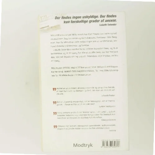 Pigen Der Legede Med Ilden (Millennium, 2. Bind) af Stieg Larsson (Bog)