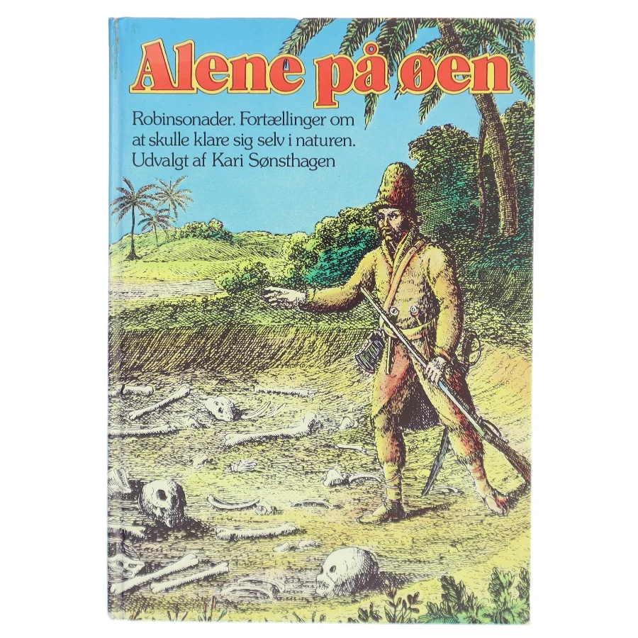 Alene på øen af Kari Sønsthagen (Bog)
