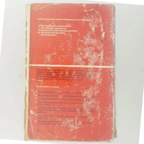 Oxford Advanced Learner's Dictionary of Current English af A. S. Hornby (Bog)