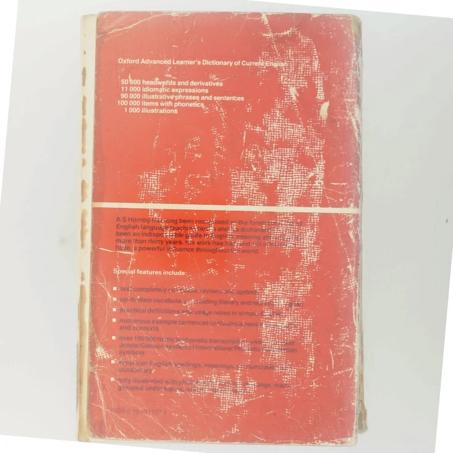 Oxford Advanced Learner's Dictionary of Current English af A. S. Hornby (Bog)
