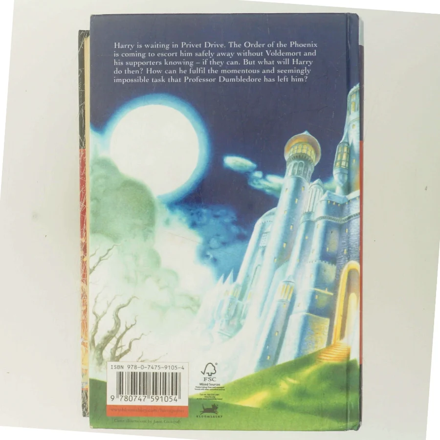 HP AND THE DEATHLY HALLOWS (7) ปกแข็ง af J. K. Rowling (Bog)