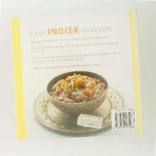 Easy indisk kogebog : trin-for-trin vejledning i at lave indisk mad hjemme af Manju Malhi (Bog)