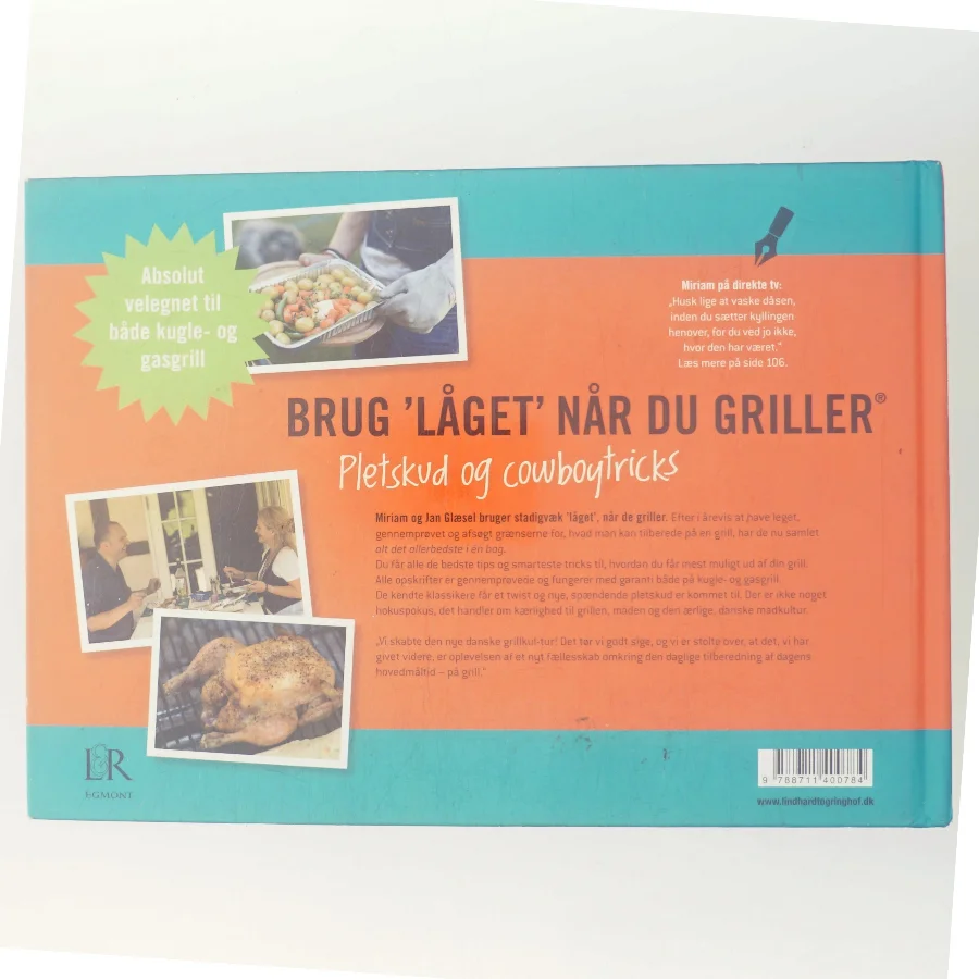Brug "låget" når du griller - pletskud & cowboytricks (Bog)