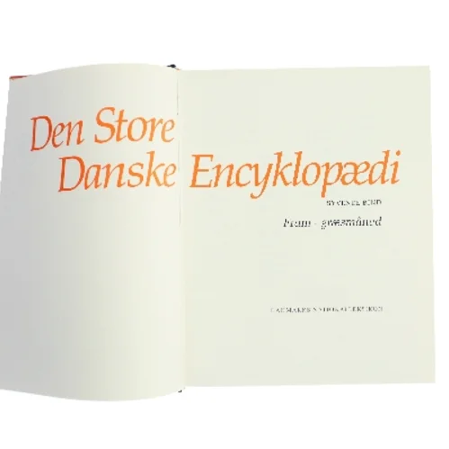 Den Store Danske Encyklopædi. Syvende bind: Fram - græsmåned af Danmarks Nationalleksikon (Bog)