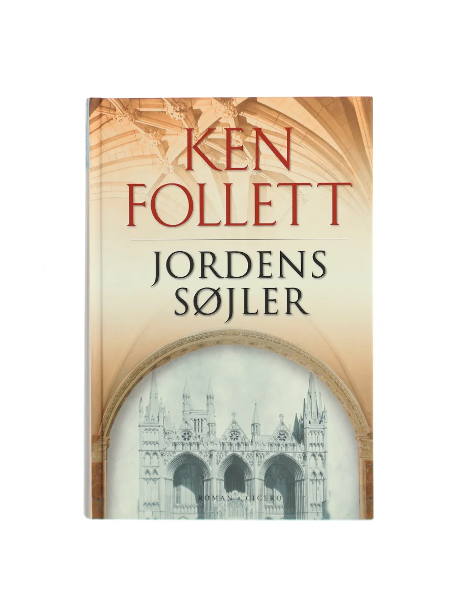 Forsiden af Jordens søjler (The Pillars of the Earth) af Ken Follett