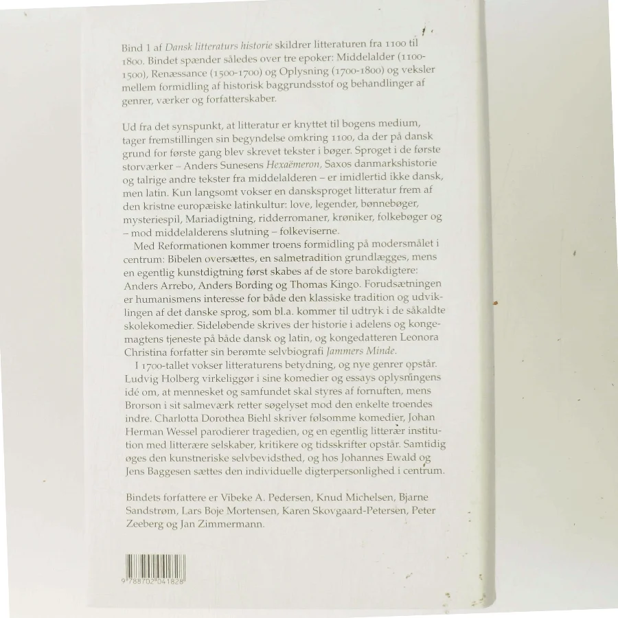 Dansk litteraturs historie (Bog)