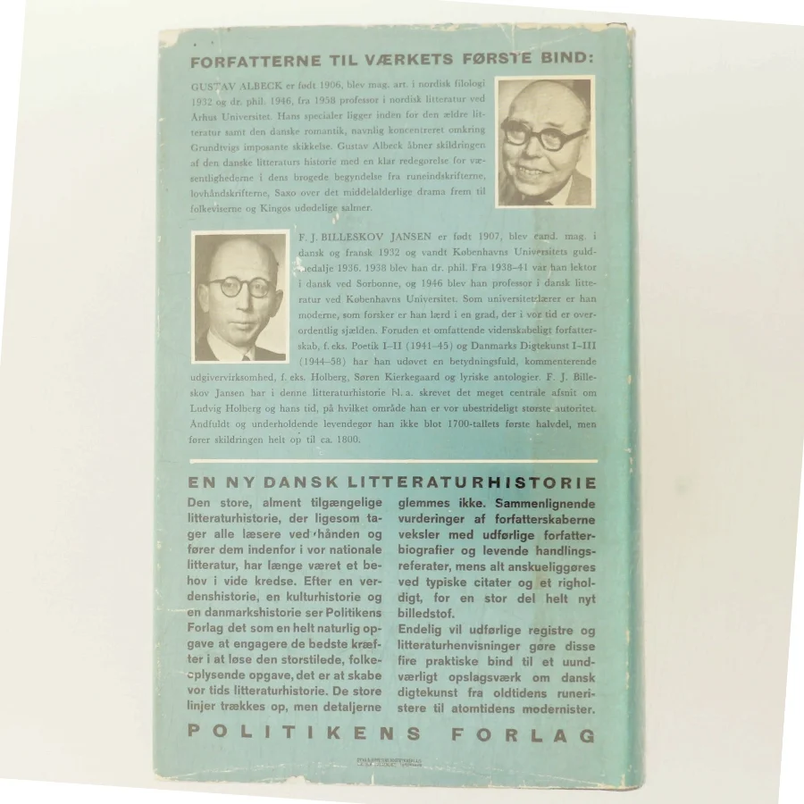 Dansk litteraturhistorie (Bog)