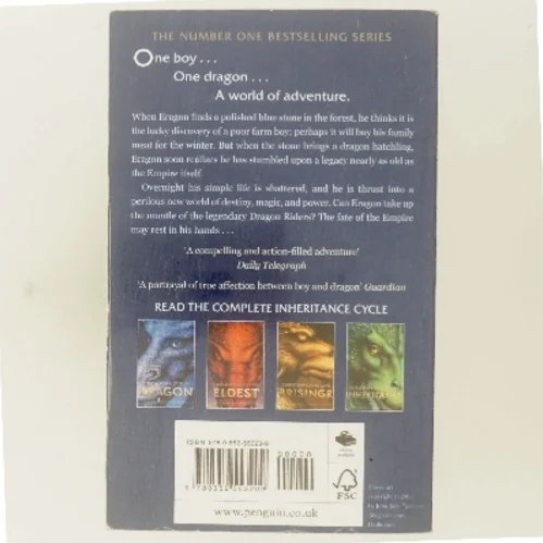 Eragon af Christopher Paolini (Bog)