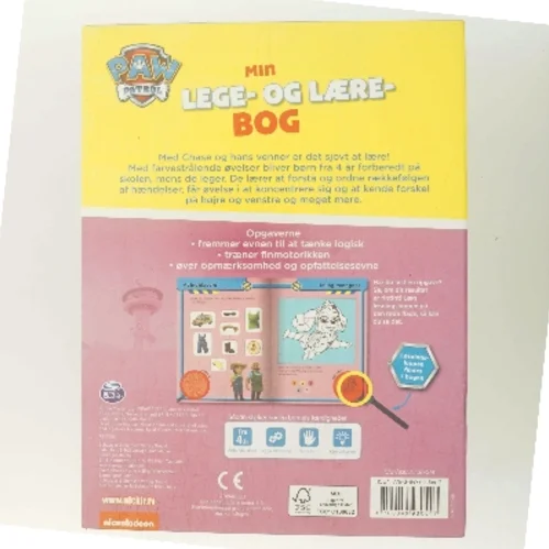 PAW Patrol – Min lege- og lærebog (Bog)