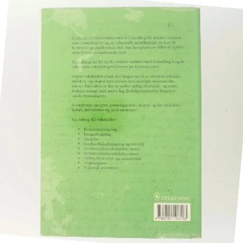 Gyldendals gymnasiematematik : grundbog B. Bind 2 (Grundbog B) (Bog)
