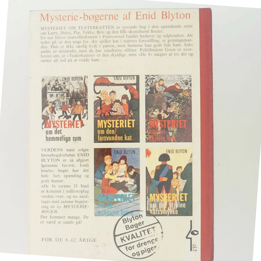 Mysteriet om teaterkatten af Enid Blyton (Bog)