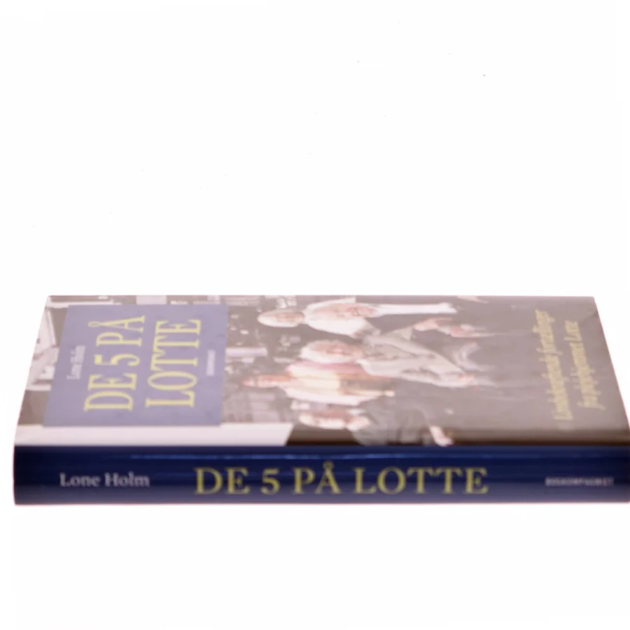 De 5 på Lotte : livsbekræftende fortællinger fra plejehjemmet Lotte af Lone Holm (f. 1975) (Bog)