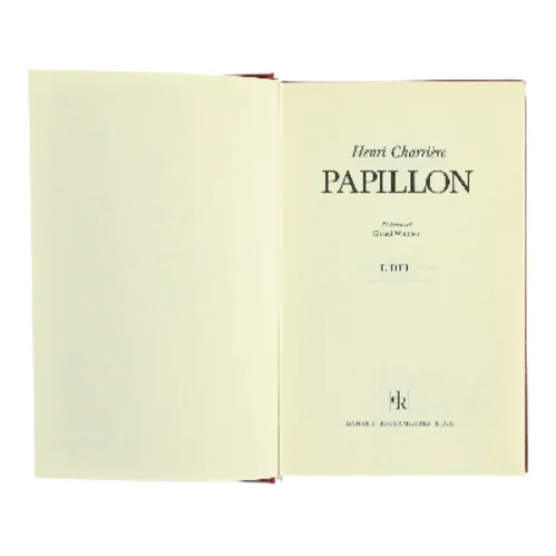 Papillon. 1. del af Henri Charrière (Bog)