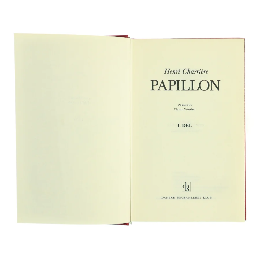 Papillon. 1. del af Henri Charrière (Bog)
