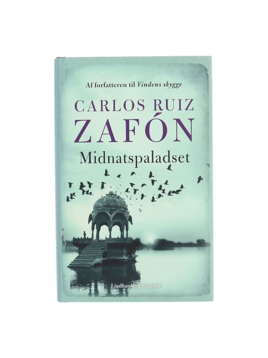 Forsiden af Midnatspaladset af Carlos Ruiz Zafón
