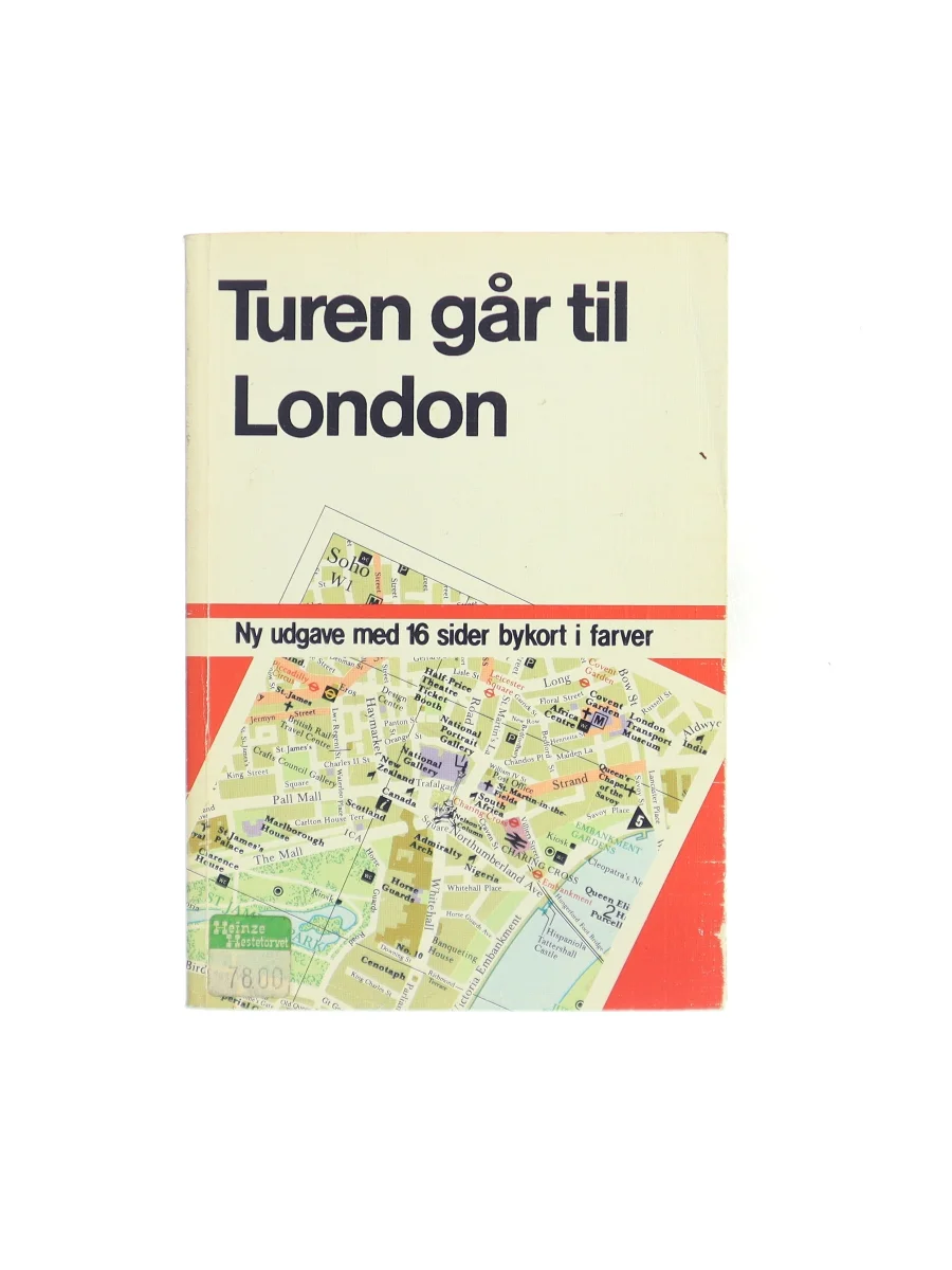 Forsiden af Turen går til London af Politikens Forlag
