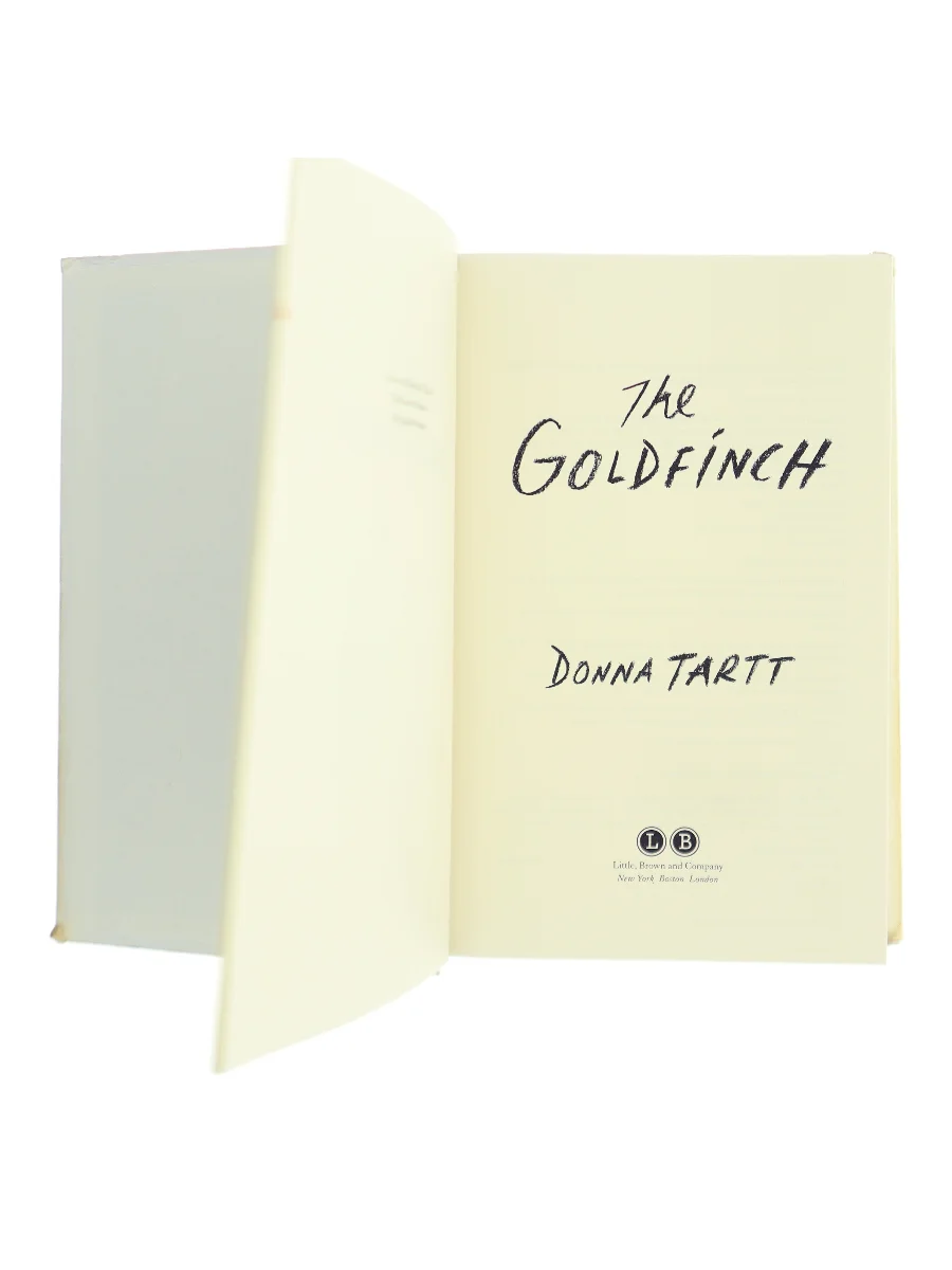 Forsiden af The Goldfinch af Donna Tartt