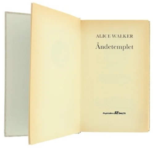 Åndetemplet af Alice Walker (Bog)