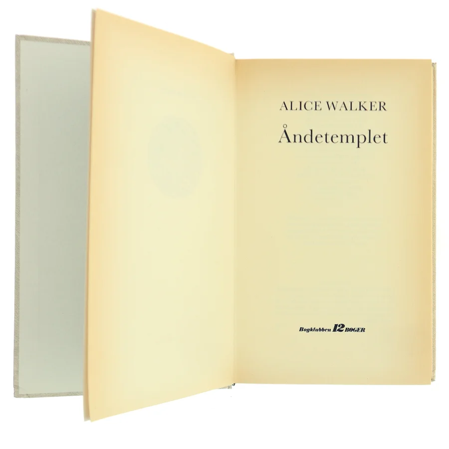 Åndetemplet af Alice Walker (Bog)