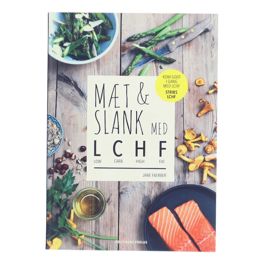 Mæt & slank med LCHF af Jane Faerber (Bog)