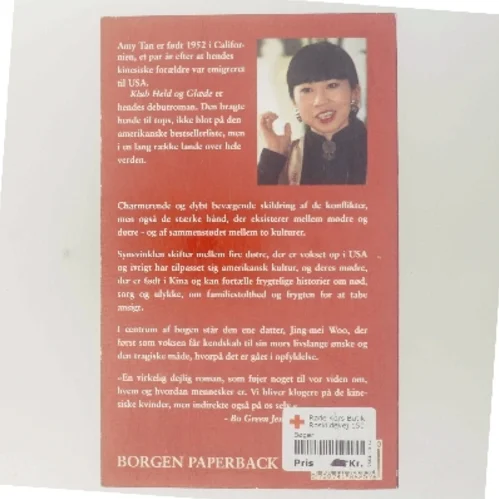Klub Held og Glæde af Amy Tan (Bog)
