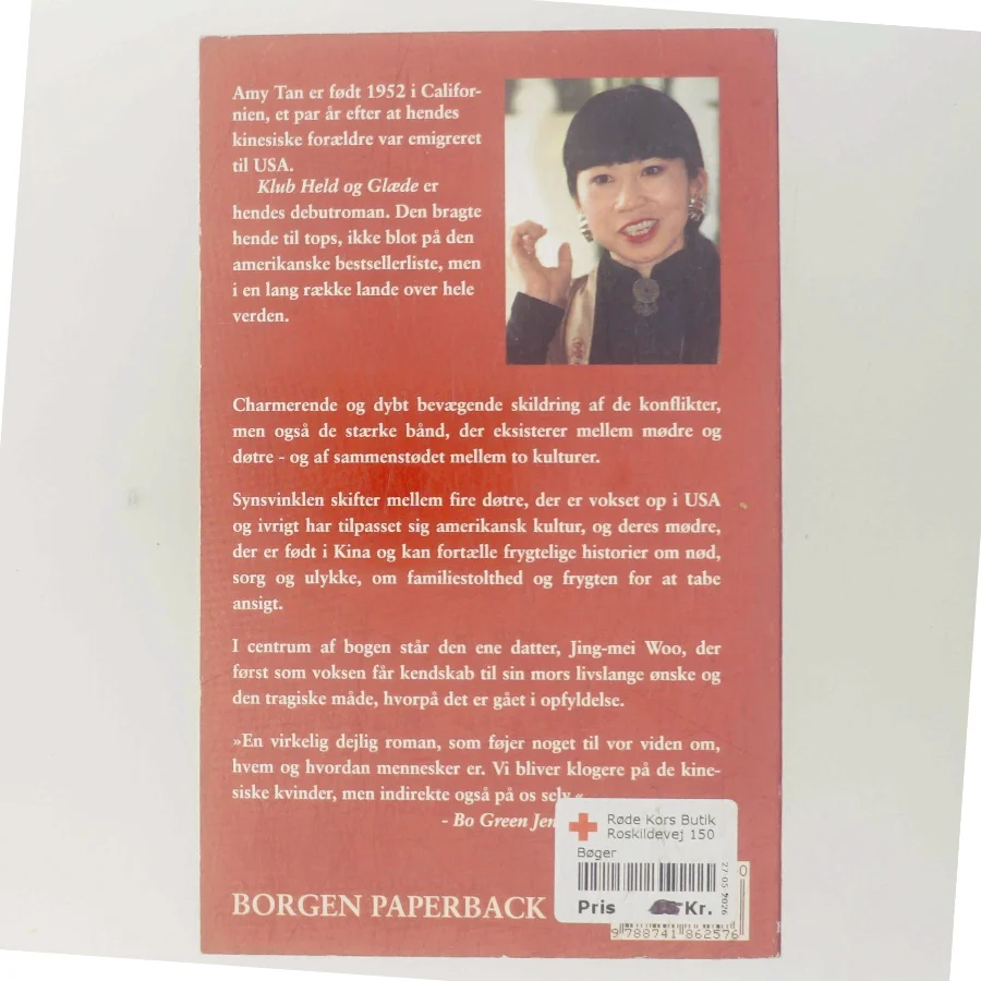 Klub Held og Glæde af Amy Tan (Bog)