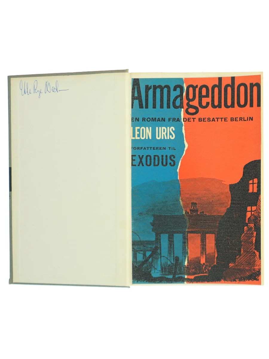 Forsiden af Armageddon af Leon Uris