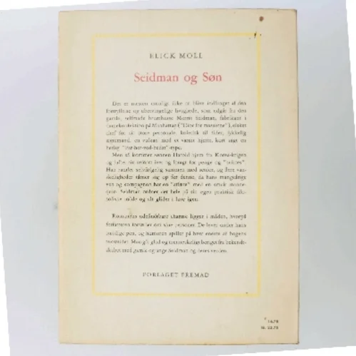 Seidman og Søn af Elick Moll (Bog)