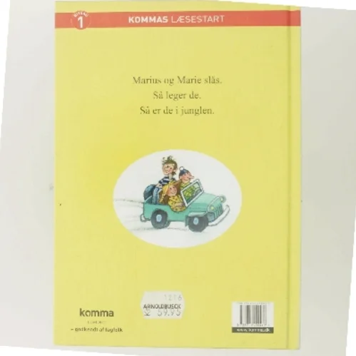 Marius i junglen af Line Kyed Knudsen (Bog)