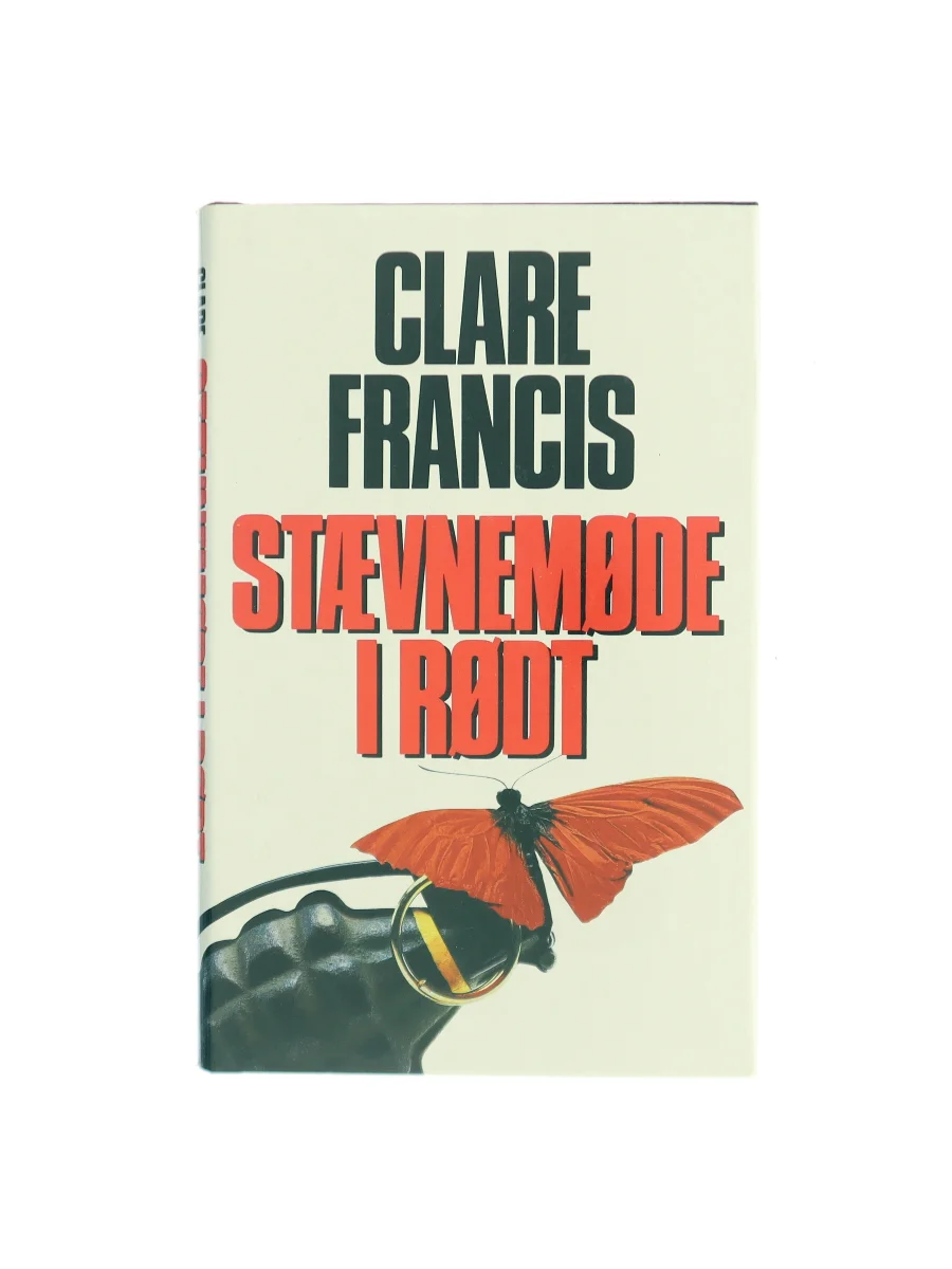 Forsiden af Stævnemøde i rødt af Clare Francis