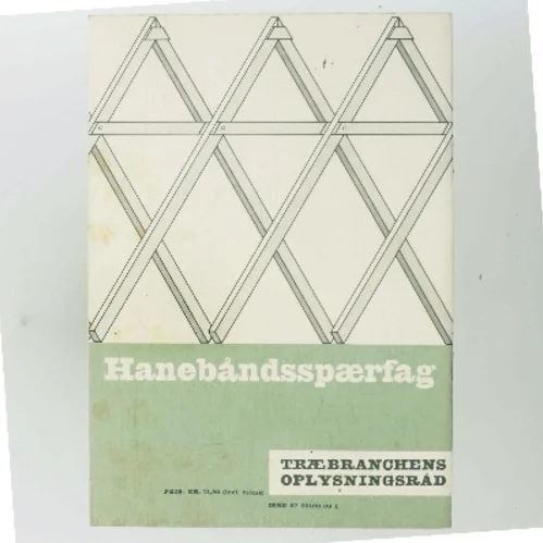 Hanebåndsspærfag. TRÆ 15 af Træbranchens Oplysningsråd (Bog)