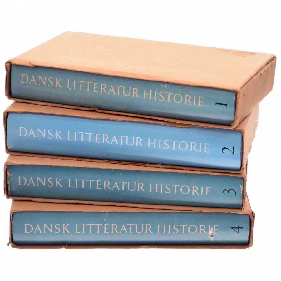Dansk Litteratur Historie bind 1-4 (Bog)