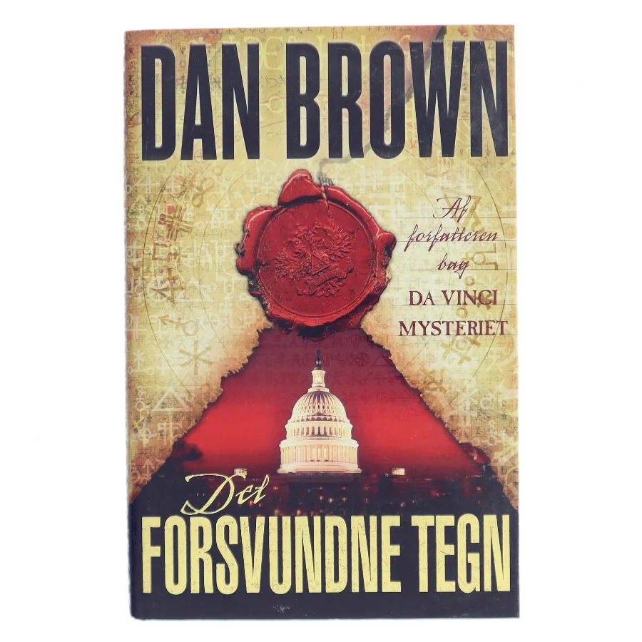 Det forsvundne tegn af Dan Brown (Bog)