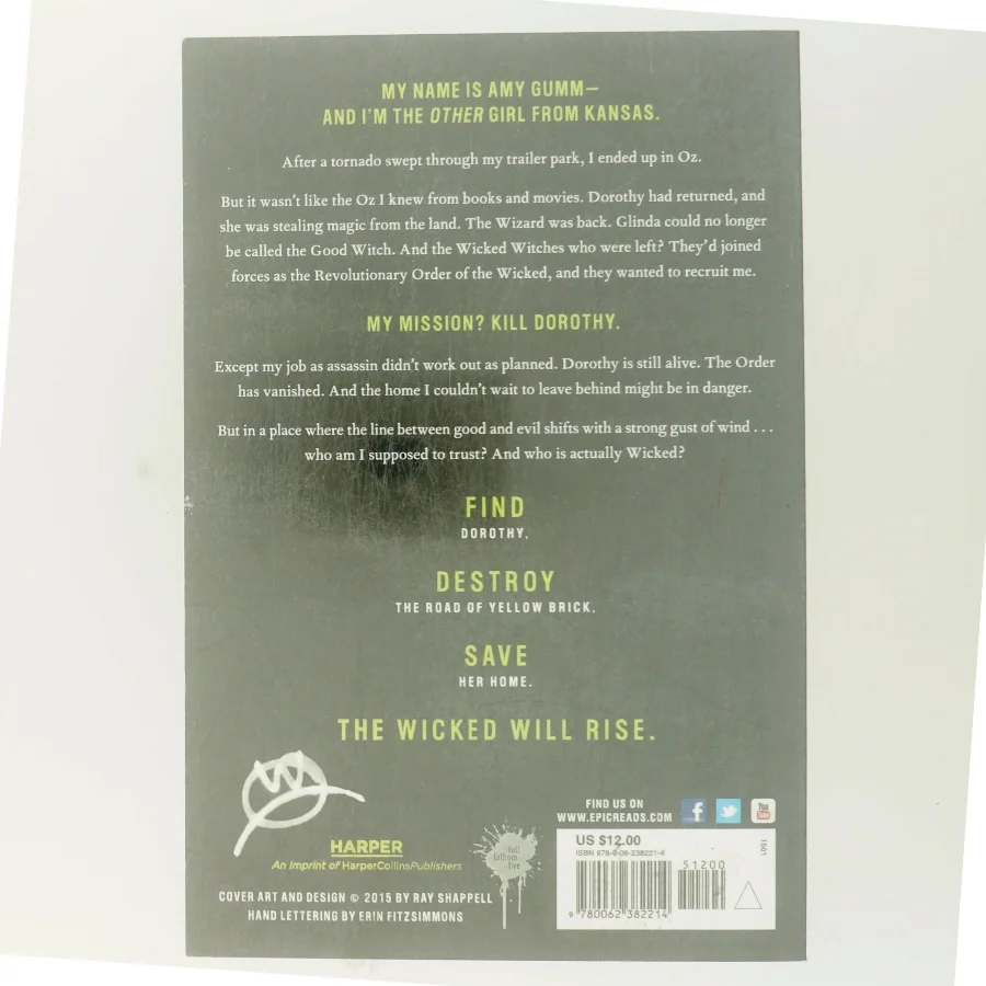The Wicked Will Rise af Danielle Paige (Bog)