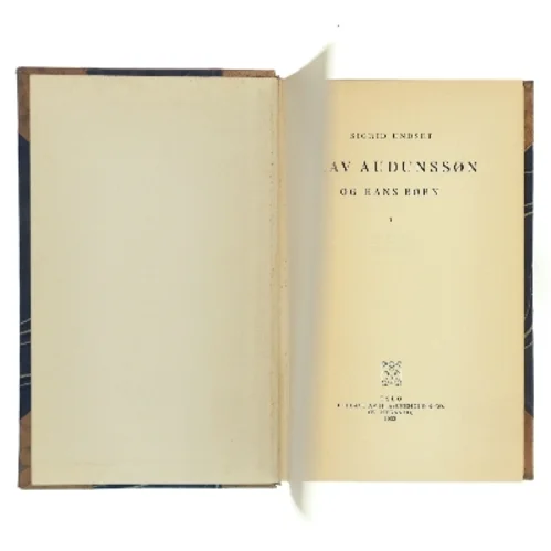 Lav Audunssøn og hans børn 1 af Sigrid Undset (Bog)