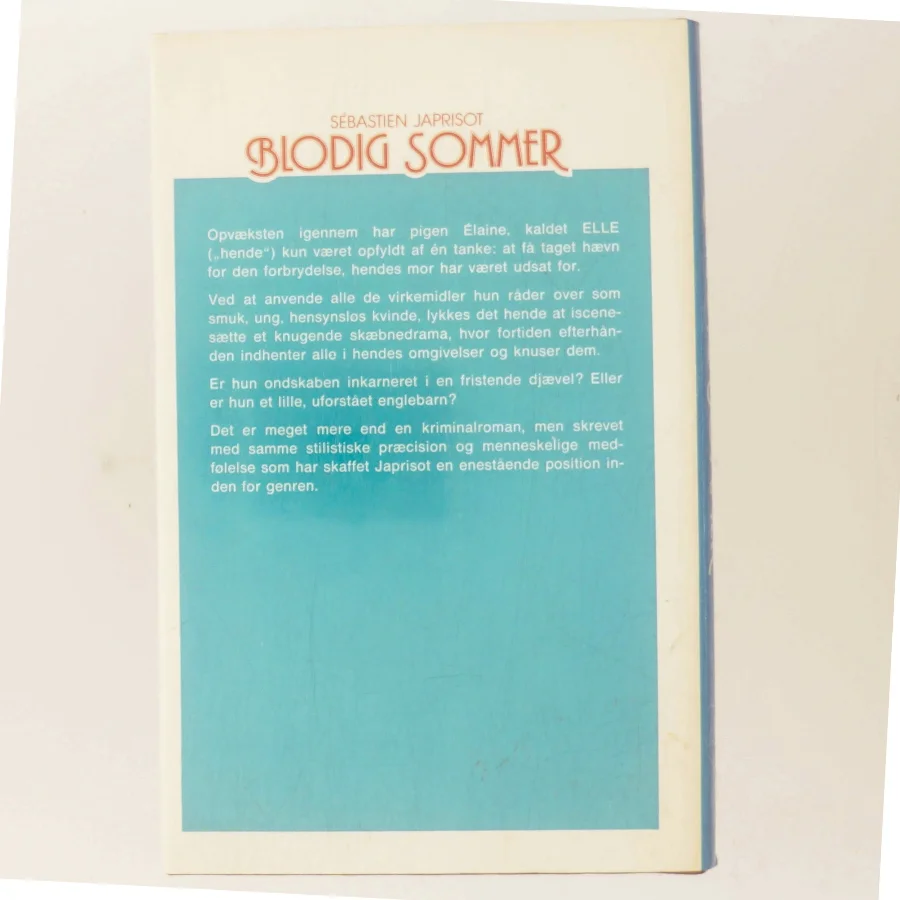 Blodig sommer af Sébastien Japrisot (Bog)